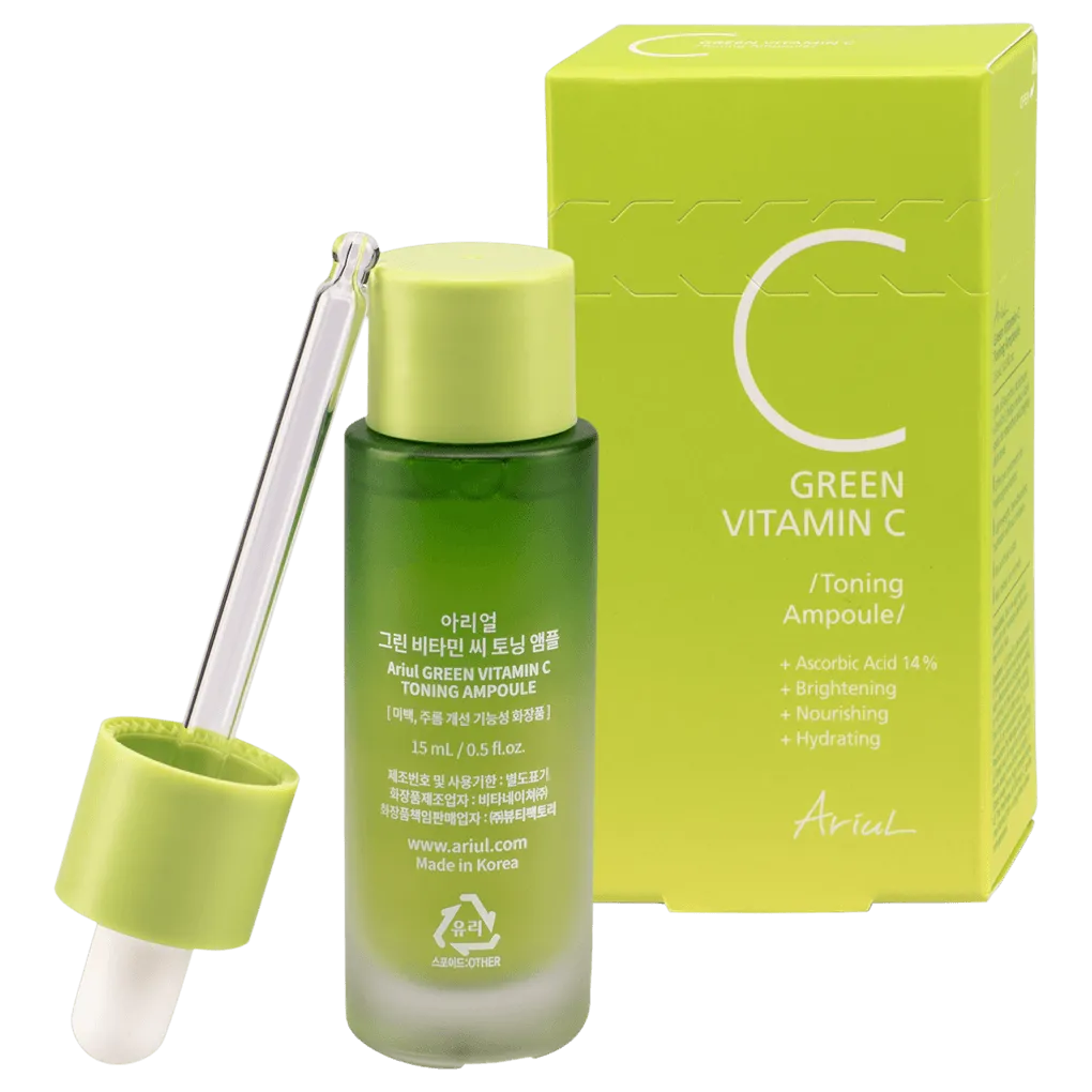 Ariul C Green Vitamin C Toning Ampoule - 15 ml - Image 2