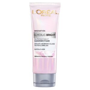 L'oreal Paris Glycolic Bright Glowing Foam Cleanser - 100ml