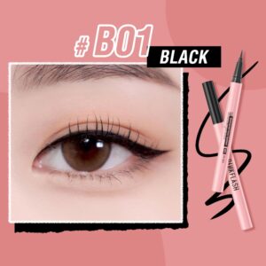 Pink Flash Waterproof Easy Eyeliner PF-E01 - B01 BLACK