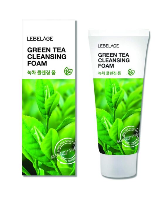 Lebelage Green Tea Cleansing Foam - 100 ml