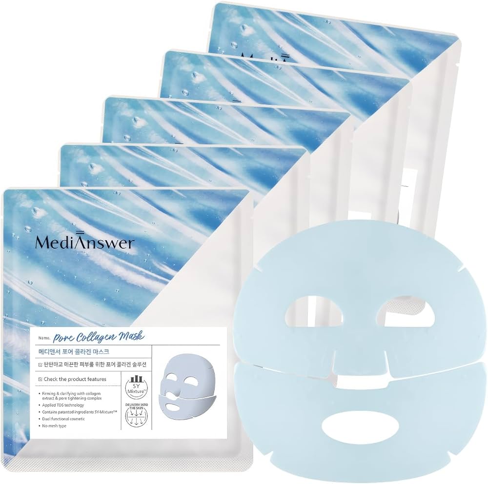 MediAnswer Pore Collagen Mask (Blue) - Image 2