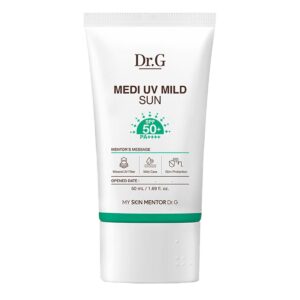 Dr.G Medi UV Mild Suncream - 50ml (No Packaging)