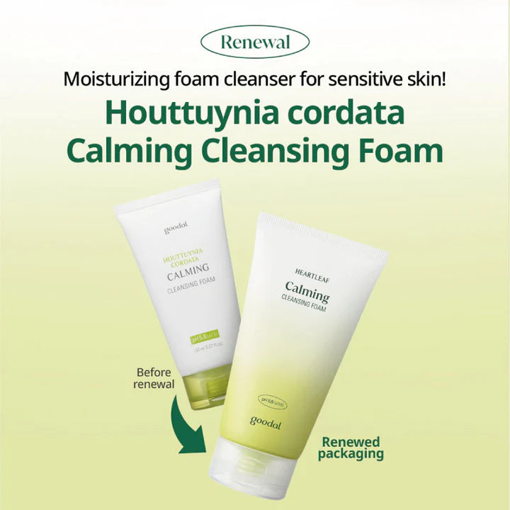 Goodal Houttuynia Cordata Calming pH Balancing Cleansing Foam - Image 3