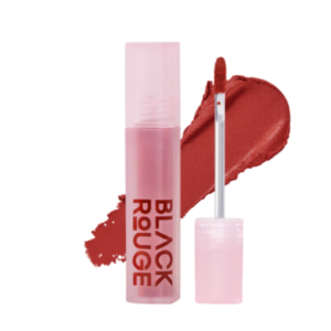 Black Rouge Muddish Cushion Velvet Matte Lipstick - MV05 Earth Orange