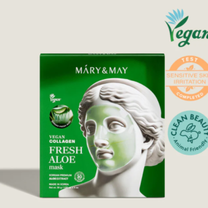 Mary&May Vegan Collagen Fresh Aloe Mask
