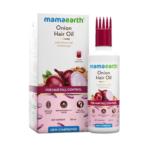 Mamaearth Onion Hair Oil - 150ml - Image 2