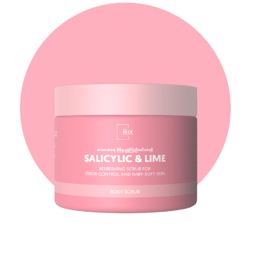 The Mix By Su Salicylic & Lime Natural Body Scrub - 150 ml