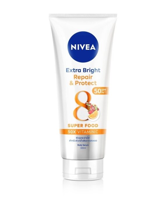 Nivea Extra Bright Repair Protect Body Serum SPF50 PA+++ - 320ml
