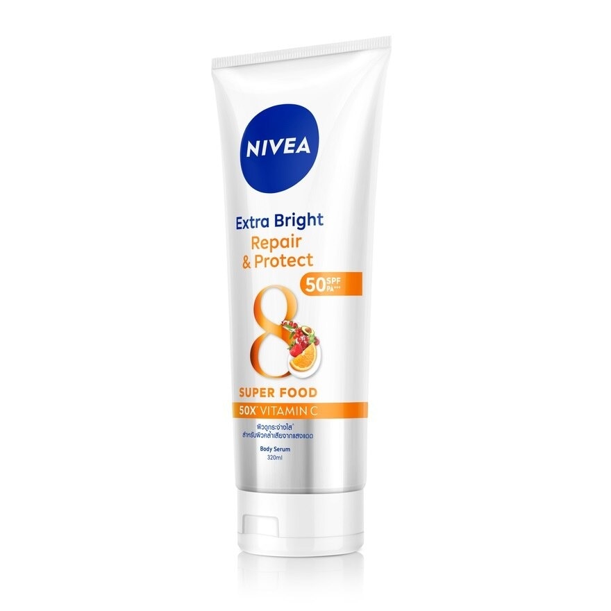 Nivea Extra Bright Repair Protect Body Serum SPF50 PA+++ - 320ml - Image 3