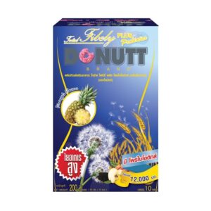 Donutt Total Fibely Plus Probiotics Pineapple Flavour - 10 Sachets.