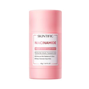 Skintific Niacinamide Bright Boost Clay Mask Stick - 40g