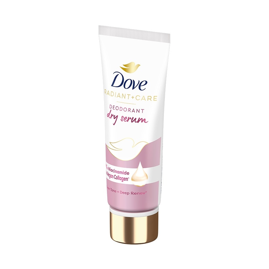 Dove Radiant + Care Deodorant Dry Serum 3 Niacinamide +10X Vegan Collagen - 40ml - Image 2