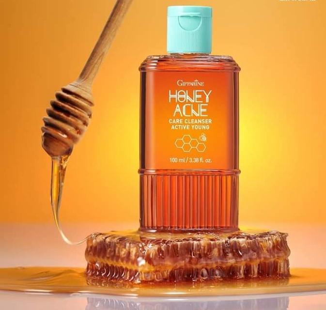 Giffarine Honey Acne Care Cleanser Active Young Cleanser - 100ml - Image 2