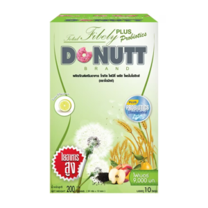 Donutt Total Fibely Plus Probiotics Lime Flavor - 10 Sachets