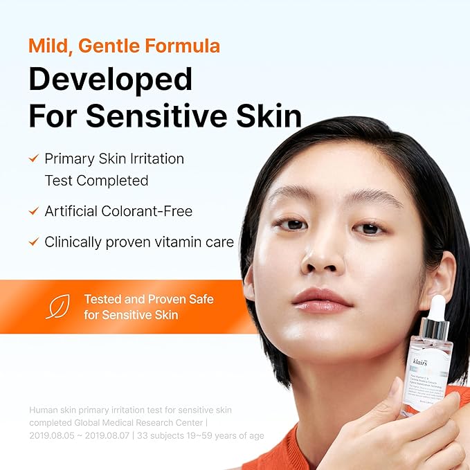 DEAR KLAIRS Freshly Juiced Vitamin Drop, 5% pure vitamin C, vitamin C serum, 35ml - Image 4