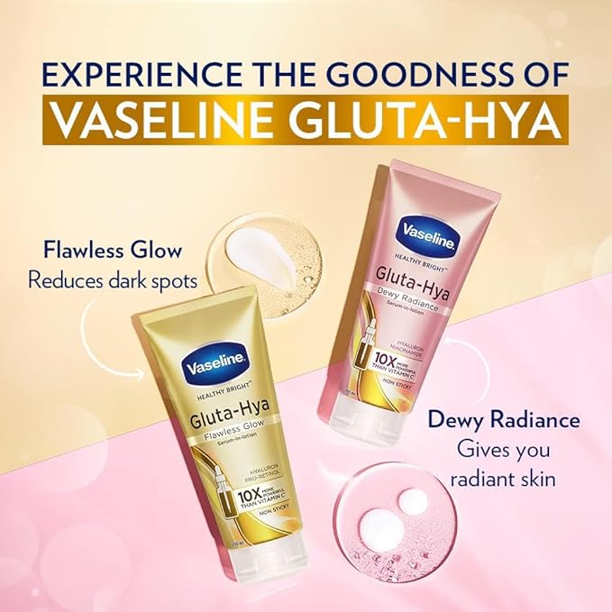 Vaseline - GLUTA-HYA SERUM BURST LOTION DEWY RADIANCE - 300 ml - Image 4