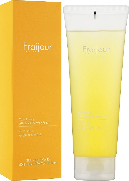Fraijour Yuzu Honey All Clear Cleansing Foam - 250 ml - Image 2