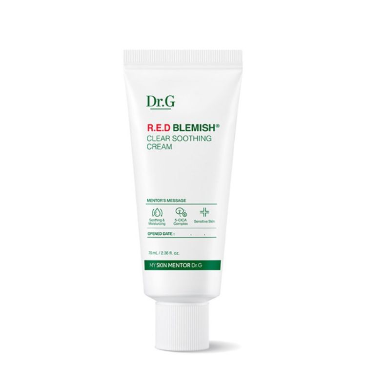 Dr.G Red Blemish Clear Soothing Cream 70ml (Tube Type)