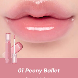 Romand Glasting Color Gloss - 01 Peony Ballet