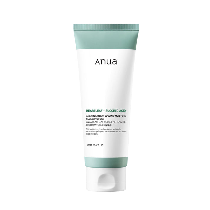 Anua Heartleaf Succinic Moisture Cleansing Foam - 150ml