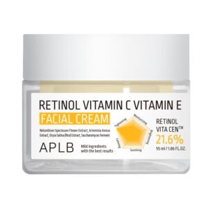 Aplb Retinol Vitamin C Vitamin E Facial Cream - 55ml