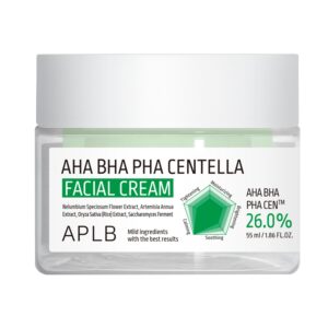 Aplb AHA BHA PHA Centella Facial Cream - 55ml