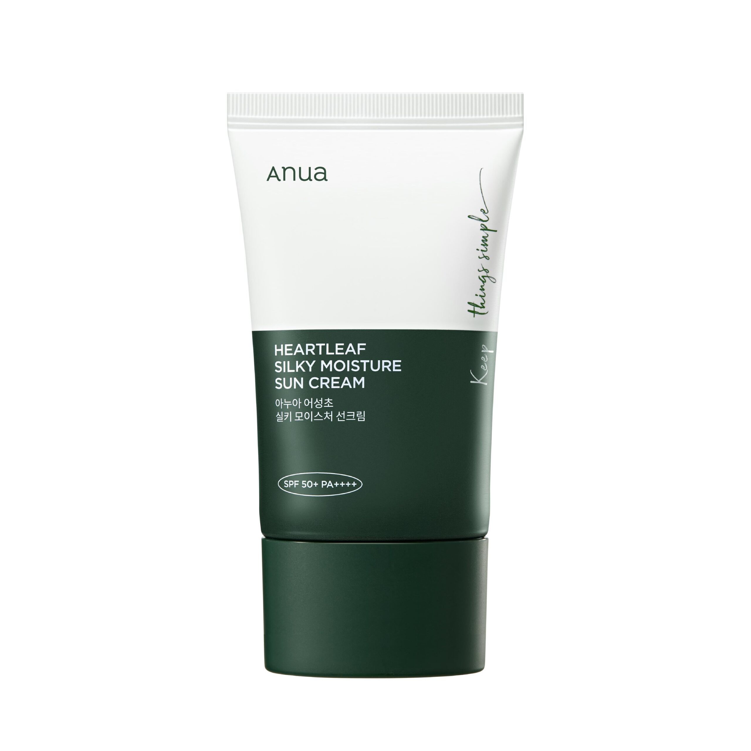 Anua Heartleaf Silky Moisture Suncream - 50ml
