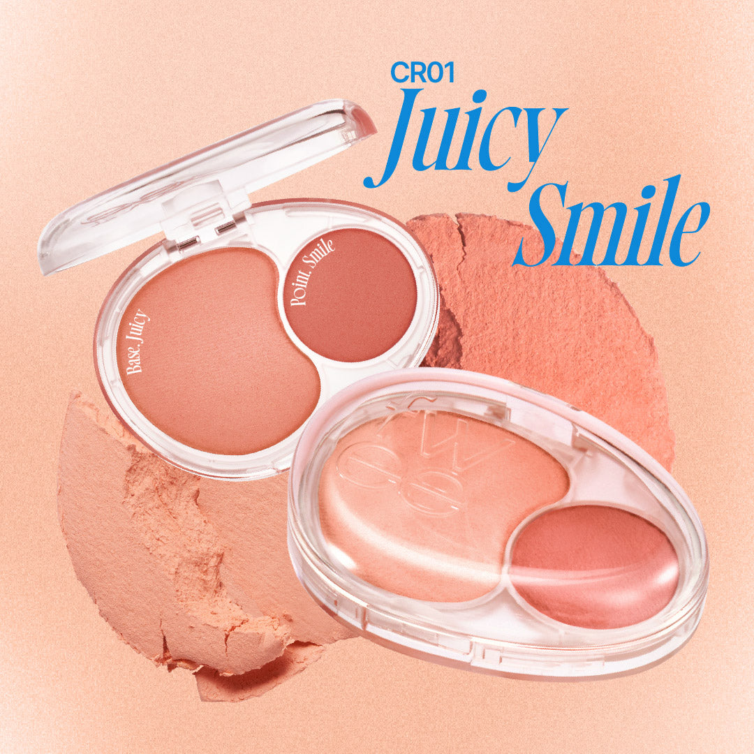 Fwee Mellow Dual Blush - CR01 Juicy Smile