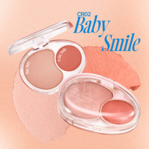 Fwee Mellow Dual Blush - CR02 Baby Smile