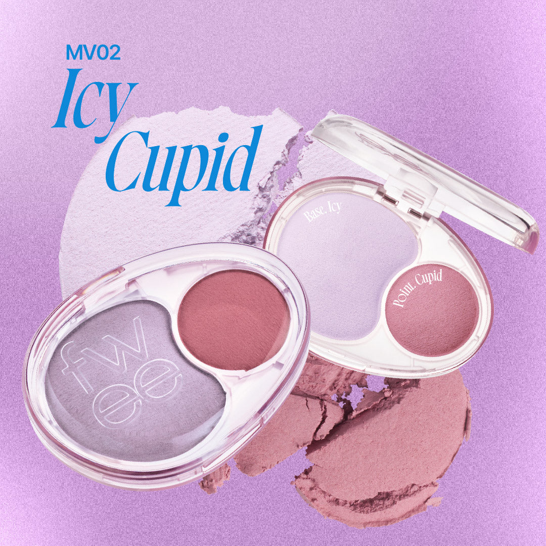 Fwee Mellow Dual Blush - MV02 Icy Cupid