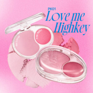 Fwee Mellow Dual Blush - PK01 Love Me Highkey