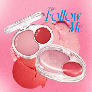 Fwee Mellow Dual Blush - RD01 Follow Me