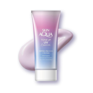 Skin Aqua SPF50+ / PA++++ Transparency up Tone UV Essence Sunscreen - 80g