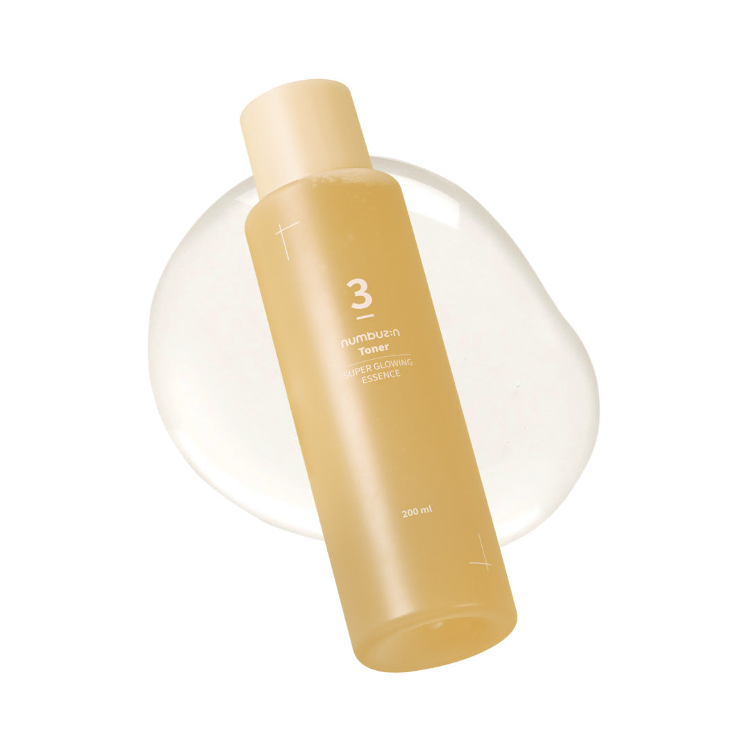 Numbuzin No.3 Super Glowing Essence Toner - 200ml