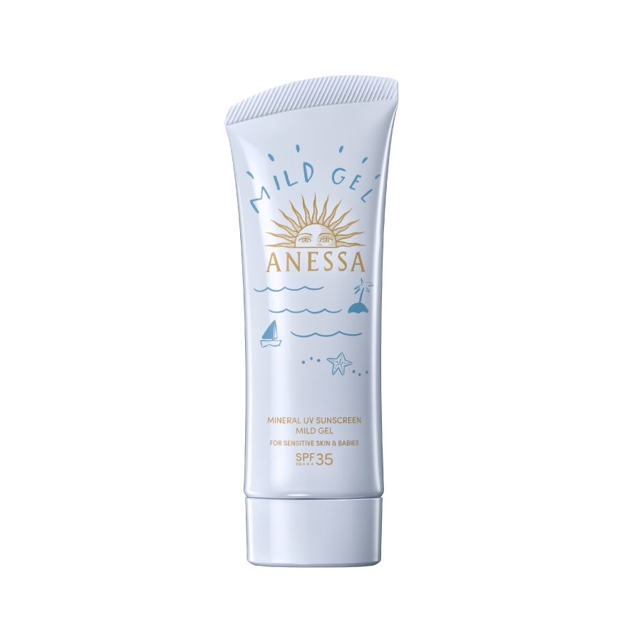 Anessa Mineral UV Sunscreen Mild Gel SPF35 PA+++ - 90g