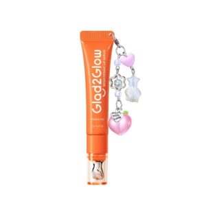 Glad2Glow Brightening Lip Serum Peach Pie (Peach) - 7g