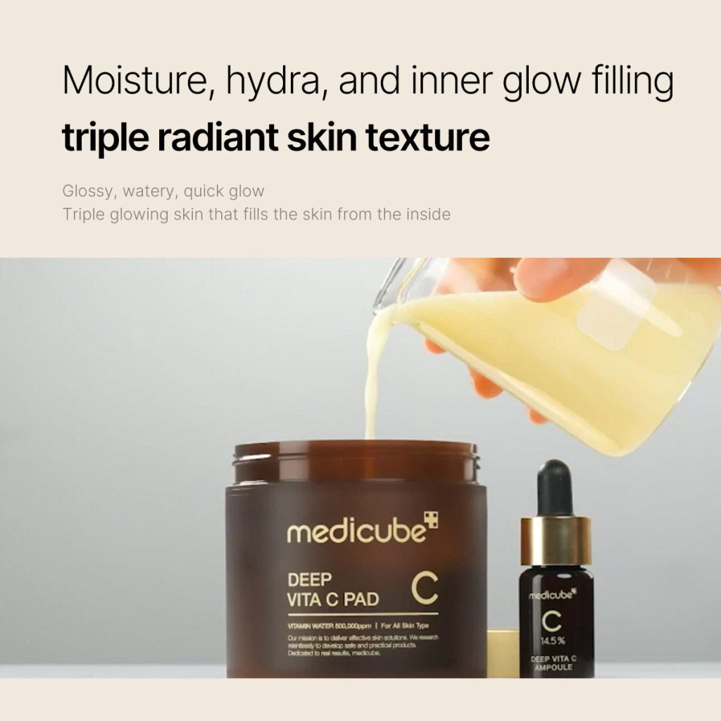 Medicube Deep Vita C Pad 150g - 70 Pads - Image 4