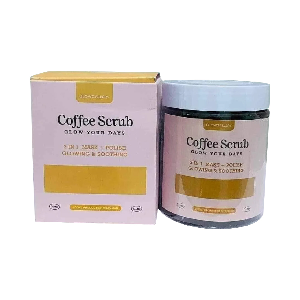 Glow Gallery Coffee Scrub - 320g