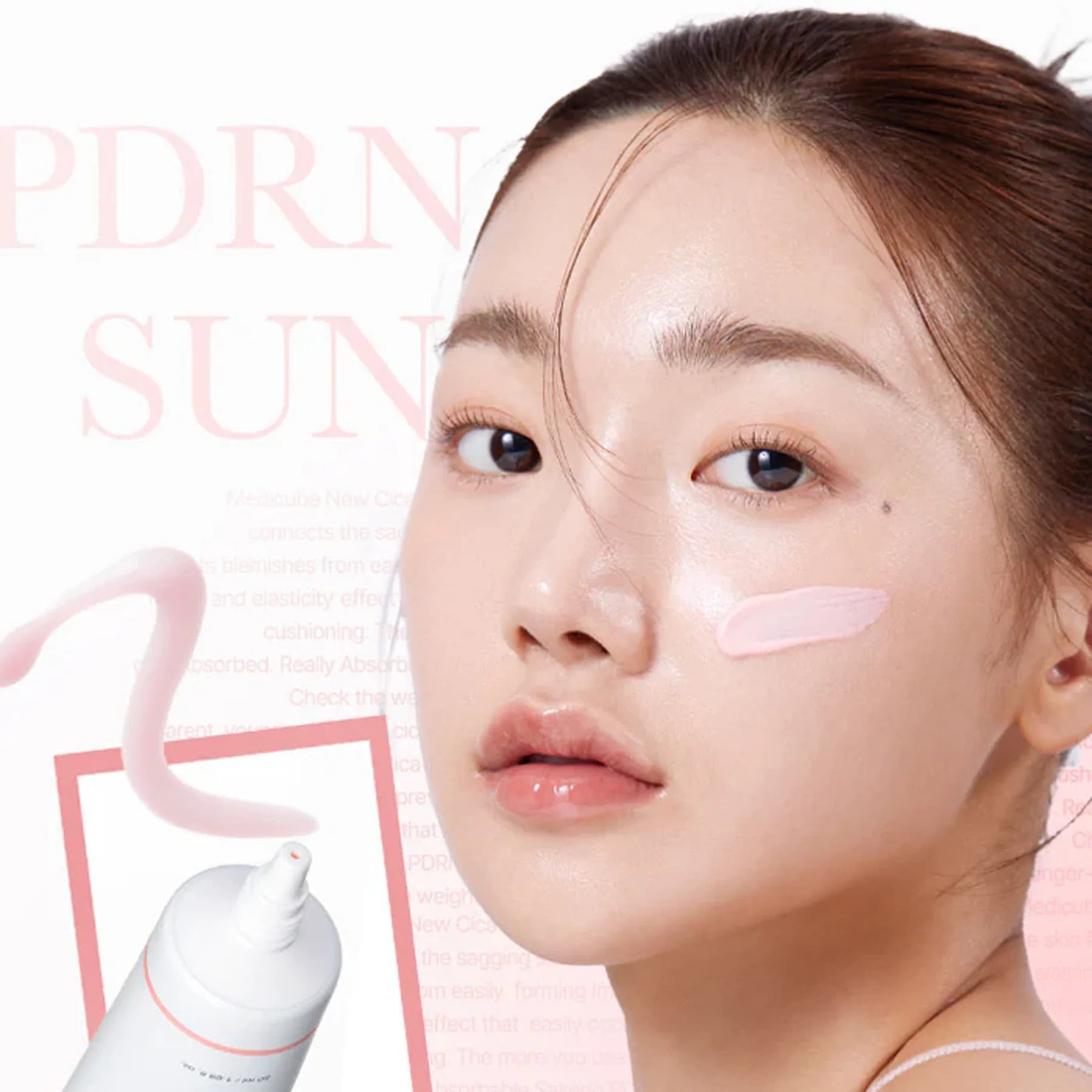 Medicube PDRN Pink Tone Up Suncream - 50ml - Image 3