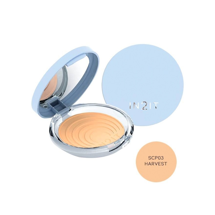 In2it UV Shine Control Sheer Powder Oil Control SPF15 PA++ - 03 Harvest - Image 2