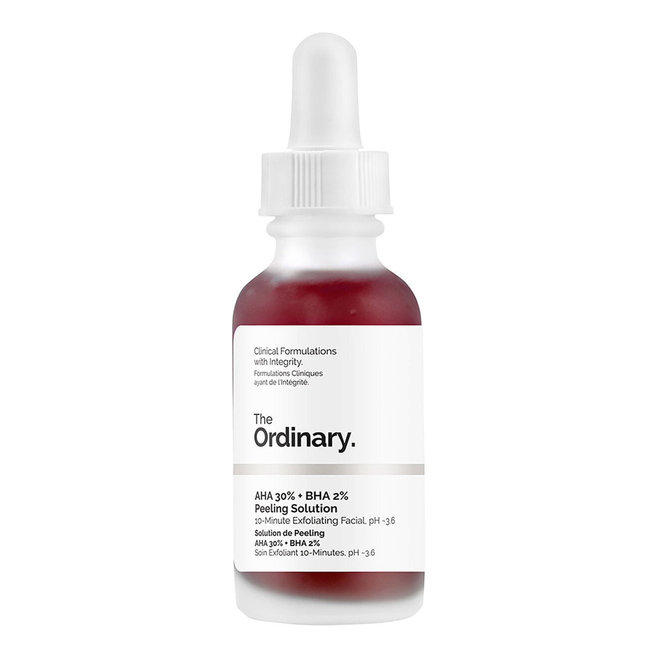 The Ordinary AHA 30% + BHA 2% Peeling Solution Serum - 30ml