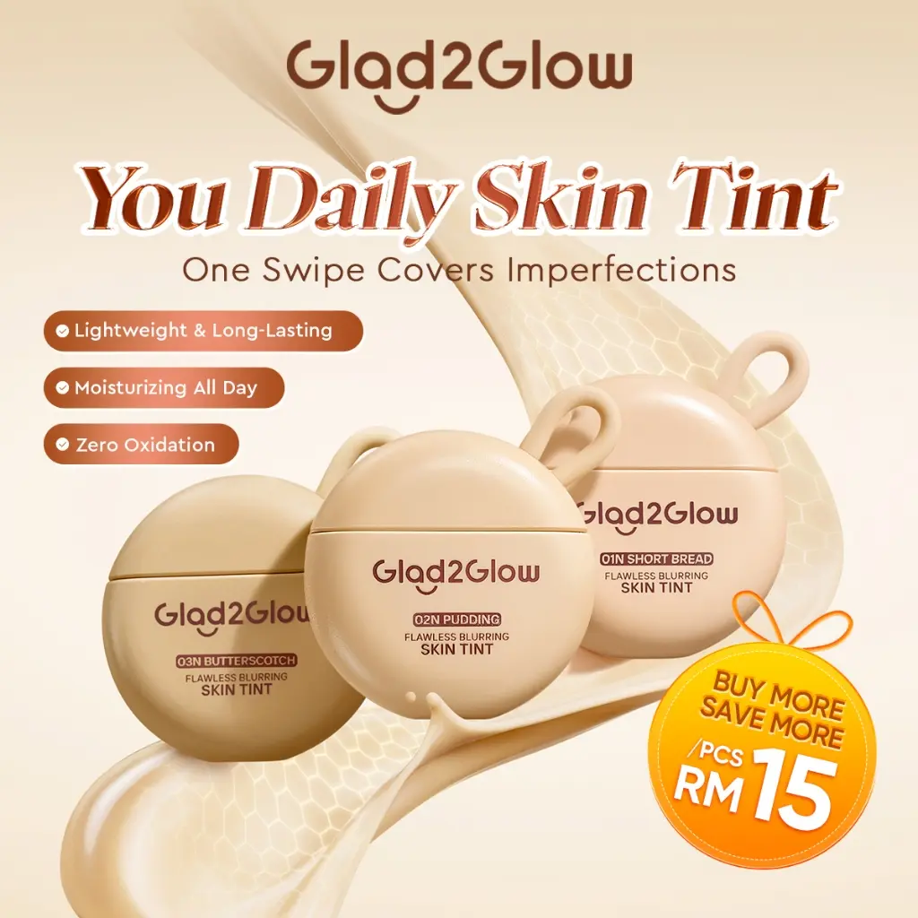 Glad2Glow Flawless Blurring Skin Tint 03N Butterscotch - 30g - Image 3