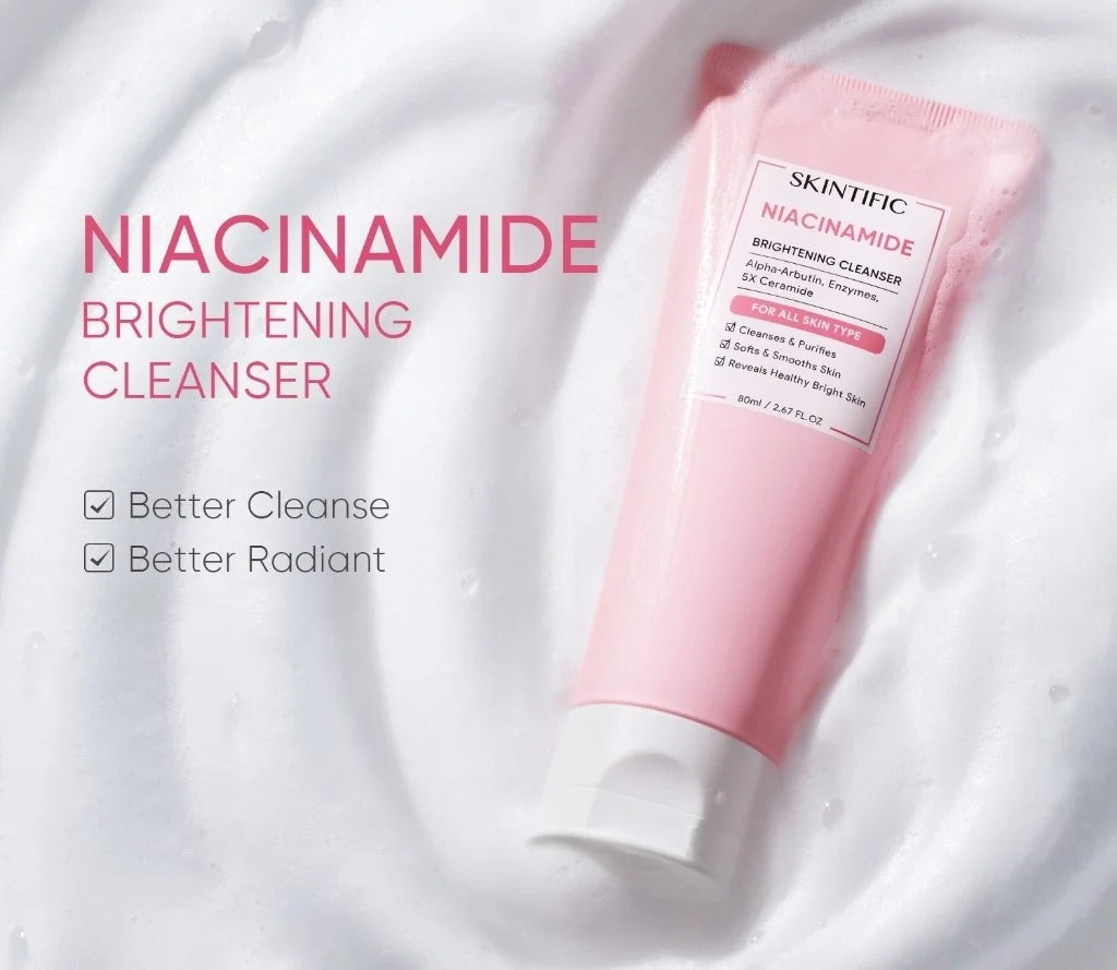 Skintific Niacinamide Brightening Cleanser - 80 ml - Image 4