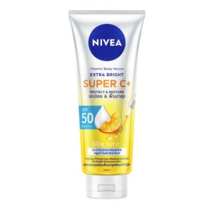 Nivea Vitamin Body Serum Extra Bright Super C+ 300ml Set