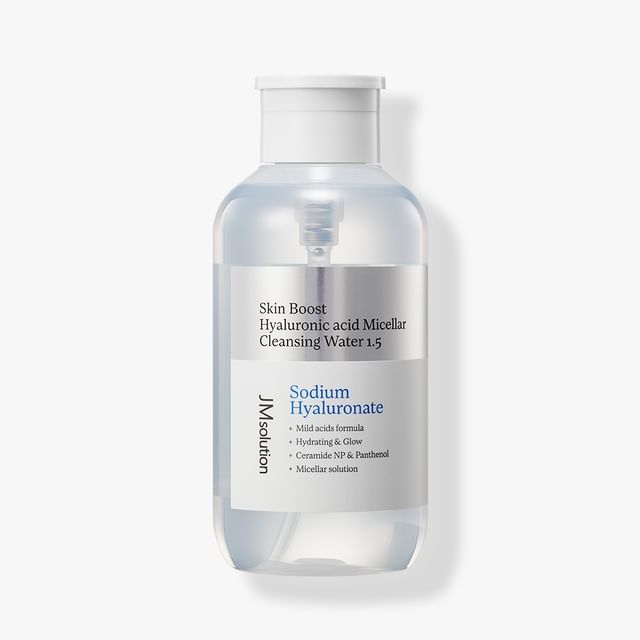 Jm Solution Skin Boost Hyaluronic Acid Micellar Cleansing Water 1.5 - 500ml