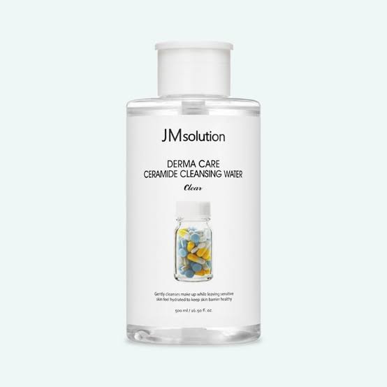 Jm Solution Derma Care Ceramide Cleansing Water Clear - 500ml
