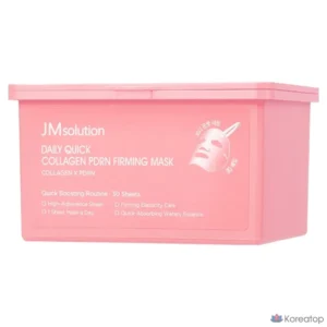 JM Solution Daily Quick Collagen pdrn Firming Mask Box