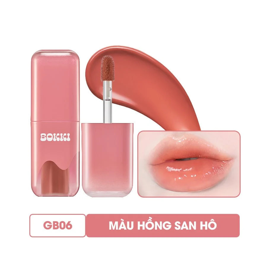 Black Rouge Glow Bokki Tint - GB06 Cheese Coral - Image 2