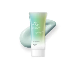 Rohto Mentholatum Skin Aqua Tone Up UV Essence SPF50+ / PA++++ 70g - Mint Green
